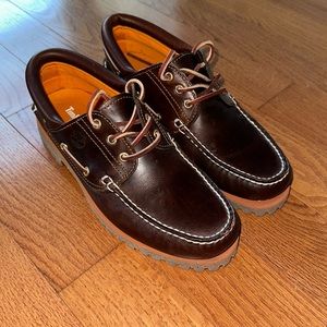 Men's 3-Eye Lug Handsewn Boat Shoe Timberland